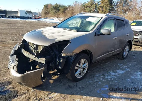 2012 Nissan Rogue S from USA, damaged, VIN JN8AS5MT5CW608957